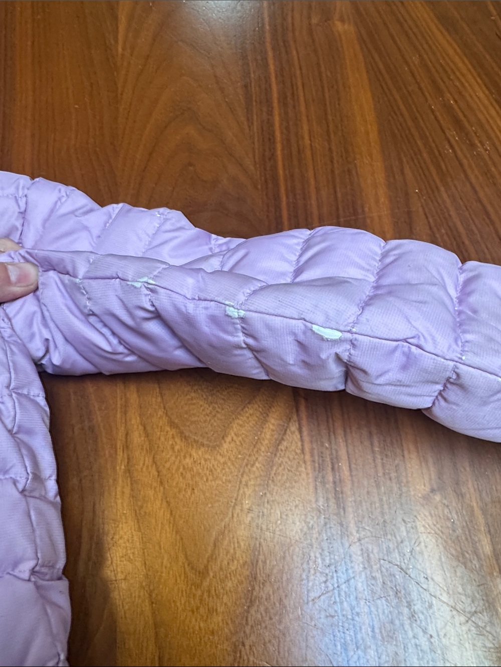 Reversible Patagonia Pink Hooded Quilted Jacket with Coral Trim - Picture 6 of 6